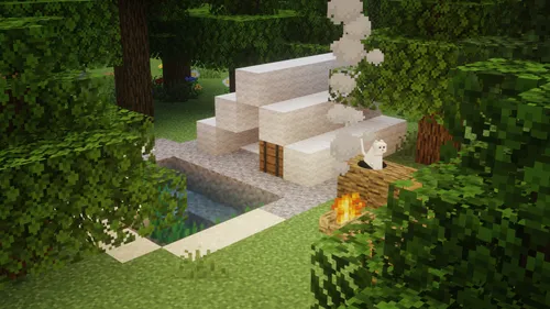 Tahlikali tun — Minecraft xarita, rasm 1