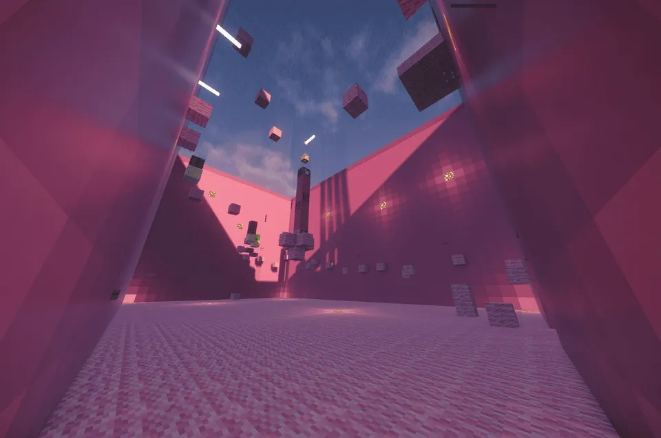 Parkur "Ranglar" — Minecraft xarita, rasm 3