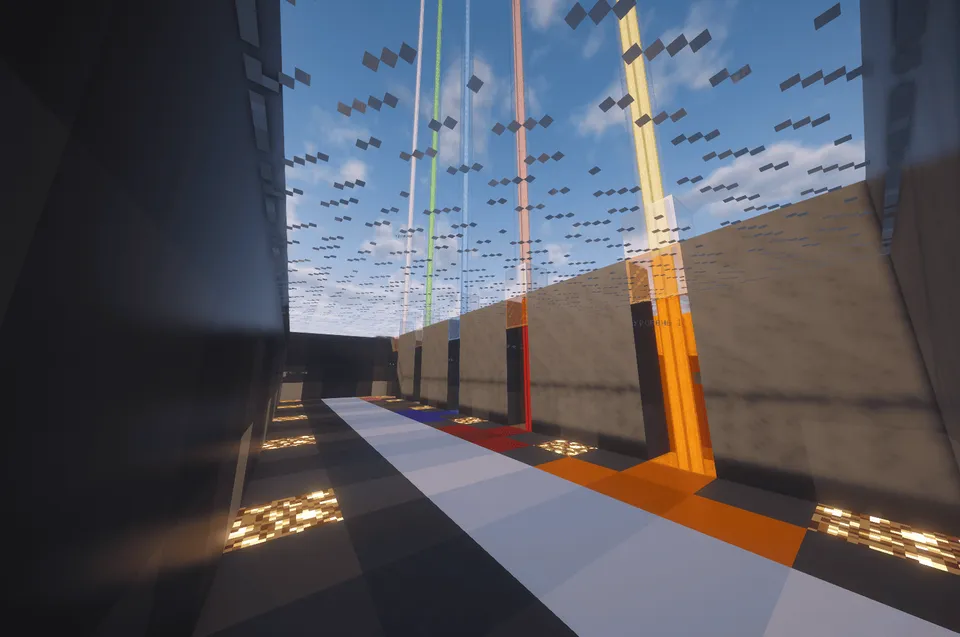 Parkur "Ranglar" — Minecraft xarita, rasm 8