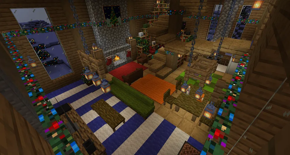 Yangi yil kulbasi — Minecraft xarita, rasm 7