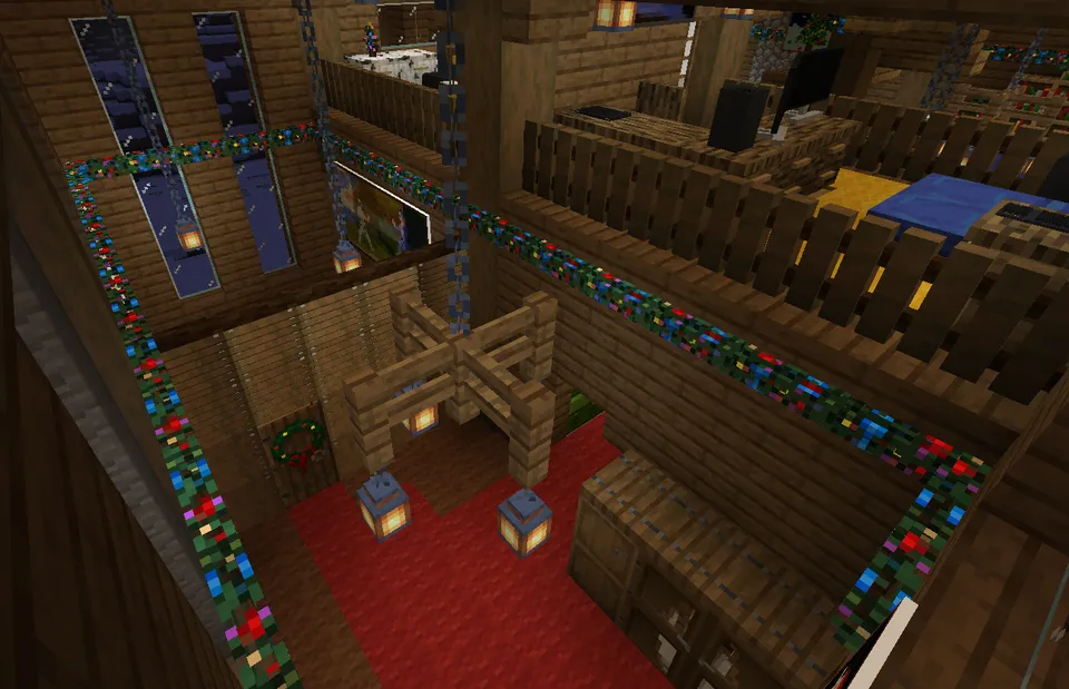 Yangi yil kulbasi — Minecraft xarita, rasm 8