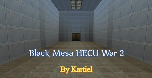 Black Mesa H.E.C.U War 2 — Minecraft xarita, rasm 1