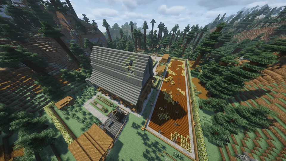 Tashlandiq ranchoni tikla! — Minecraft xarita, rasm 5