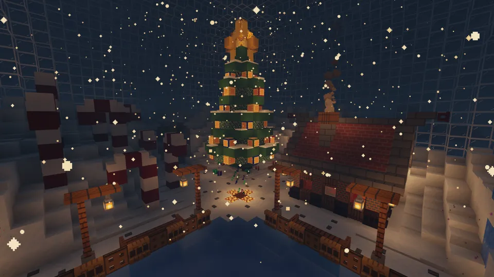 Happy New Parkour — Minecraft xarita, rasm 2