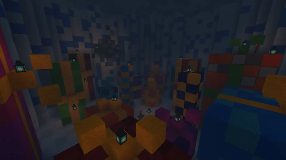 Happy New Parkour — Minecraft xarita, rasm 3