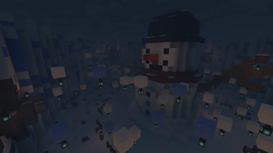 Happy New Parkour — Minecraft xarita, rasm 5