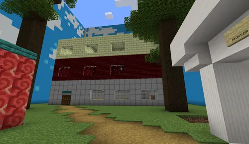 Tycoon - uch qavatli mehmonxona — Minecraft xarita, rasm 1