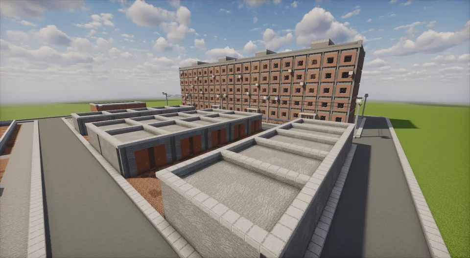 Postsovet hovlisi — Minecraft xarita, rasm 3