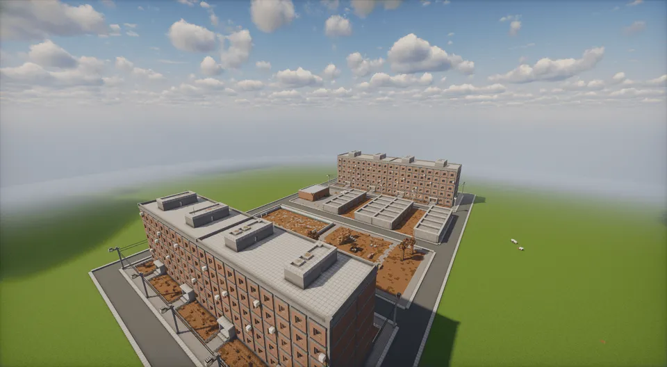 Postsovet hovlisi — Minecraft xarita, rasm 4