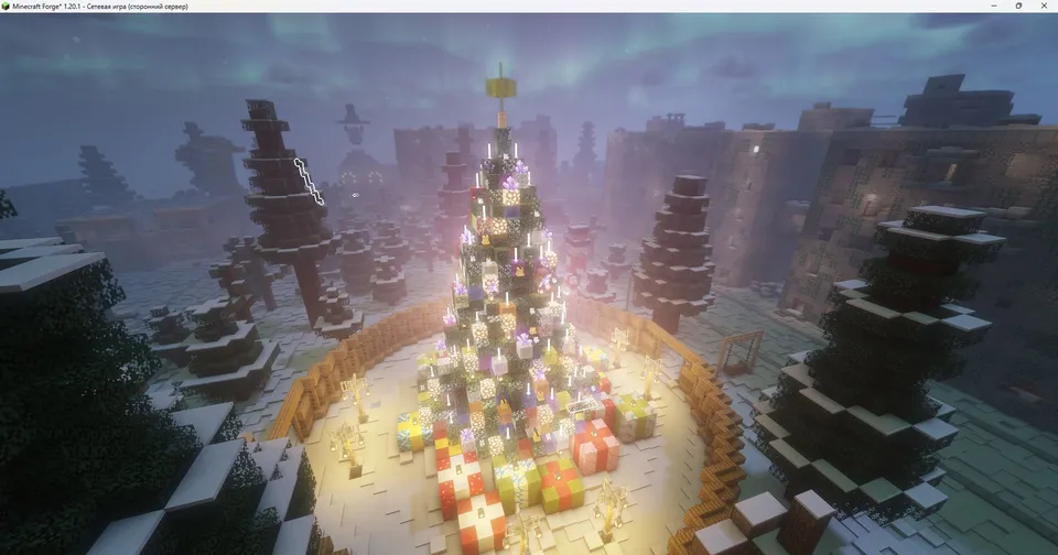 Snayperlar New Year's eclipse Nautilus 1.20.1 — Minecraft xarita, rasm 3