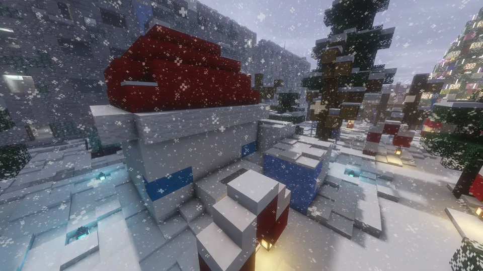 Snayperlar New Year's eclipse Nautilus 1.20.1 — Minecraft xarita, rasm 5