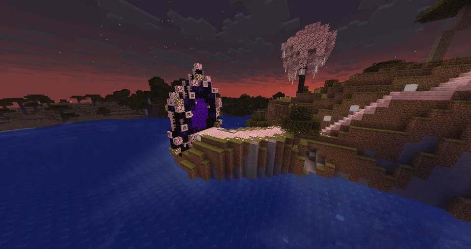 Savannadagi gilosli uycha — Minecraft xarita, rasm 7