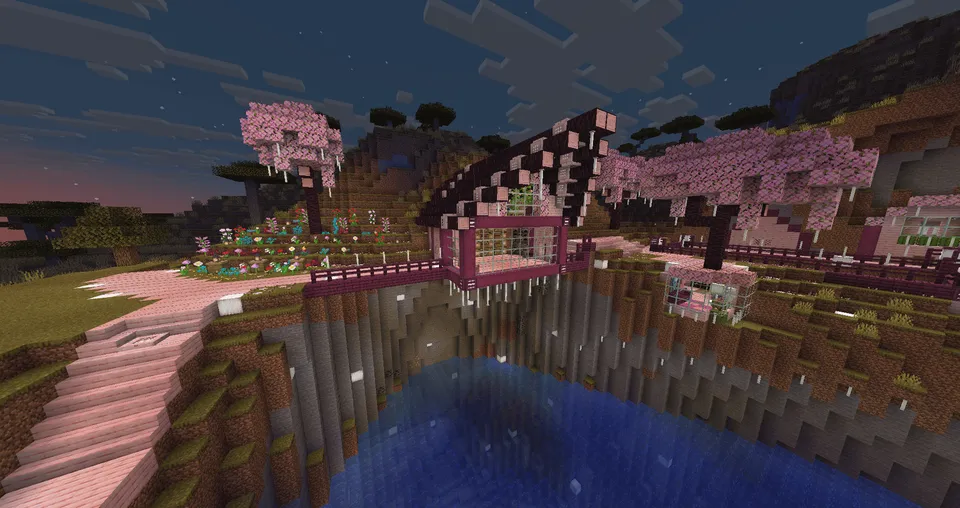 Savannadagi gilosli uycha — Minecraft xarita, rasm 8