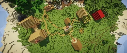 82-qishloq — Minecraft xarita, rasm 1