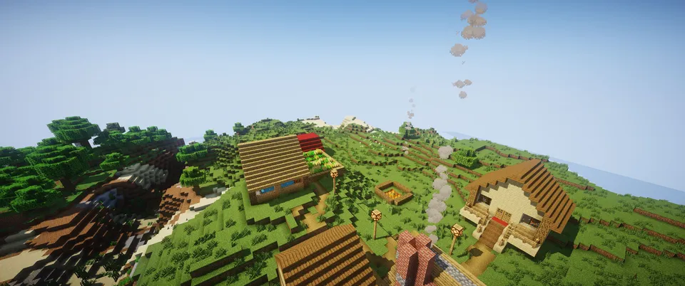 82-qishloq — Minecraft xarita, rasm 3