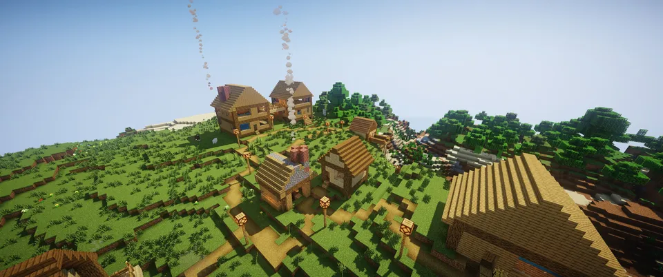 82-qishloq — Minecraft xarita, rasm 4