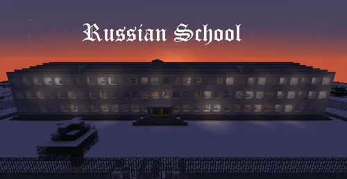 Russian School — Minecraft xarita, rasm 1