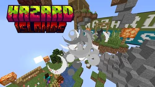 Hazard Islands — Minecraft xarita, rasm 1