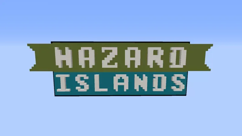Hazard Islands — Minecraft xarita, rasm 2