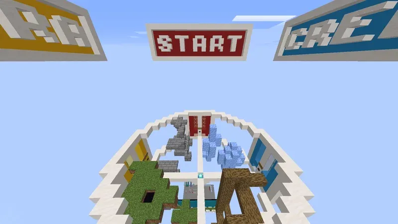 Hazard Islands — Minecraft xarita, rasm 3