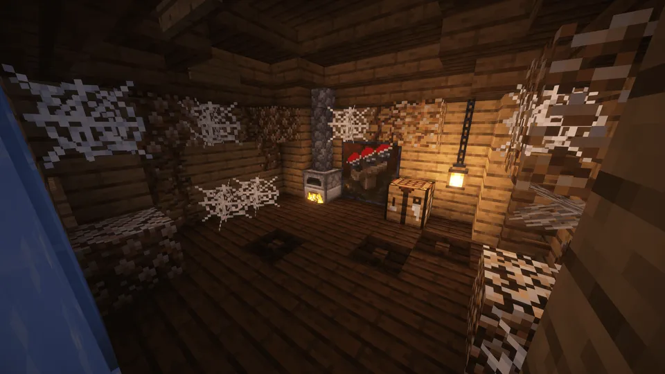Qishki shahar afsonasi — Minecraft xarita, rasm 7