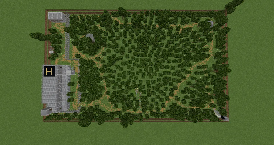 Korxona yonidagi jang — Minecraft xarita, rasm 2