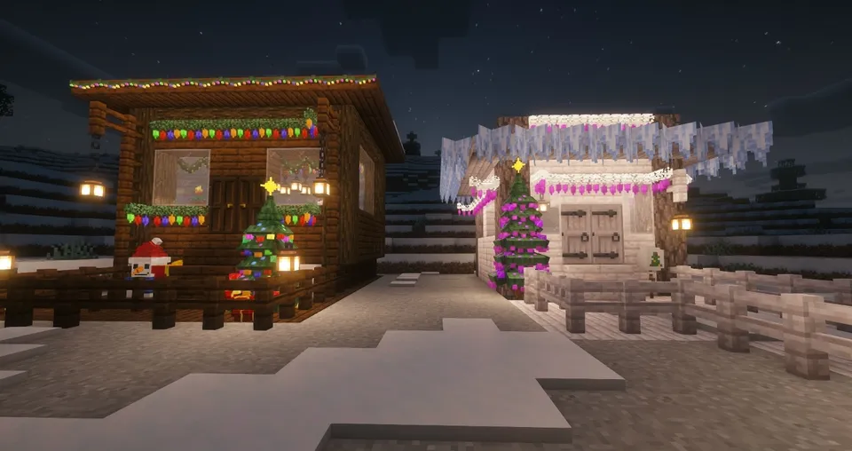 Yangi yil uychalari:3 — Minecraft xarita, rasm 2