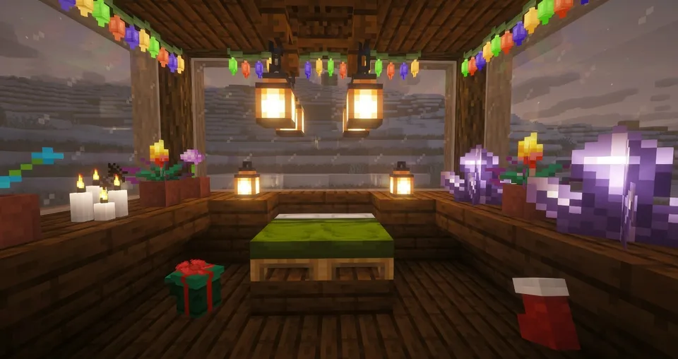 Yangi yil uychalari:3 — Minecraft xarita, rasm 3