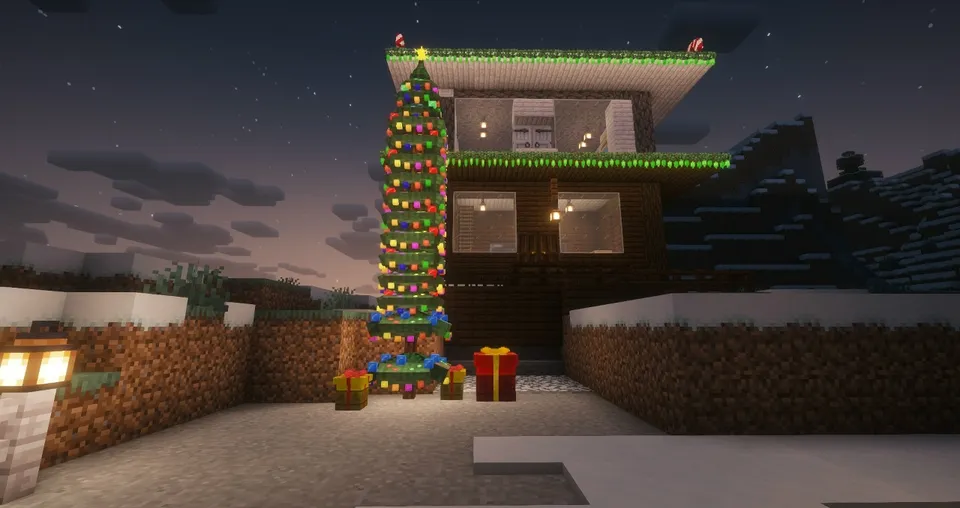 Yangi yil uychalari:3 — Minecraft xarita, rasm 4