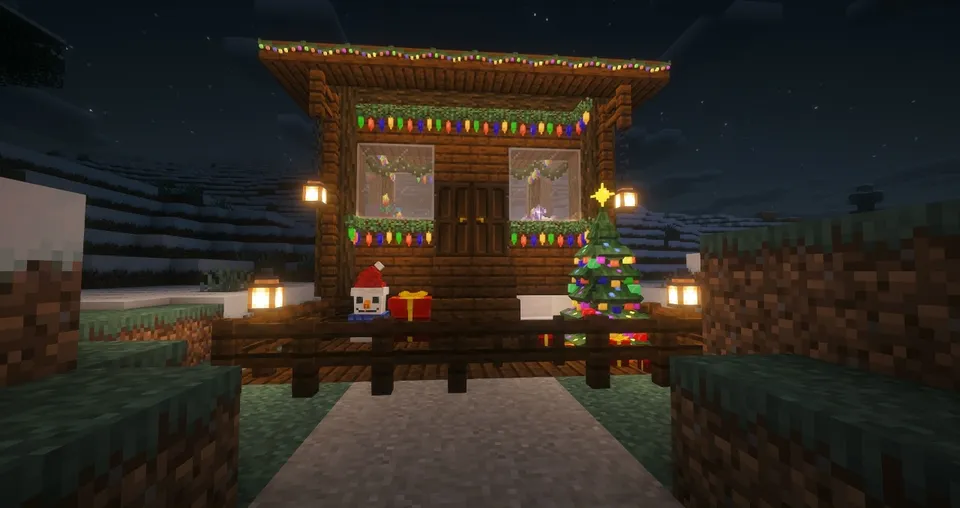 Yangi yil uychalari:3 — Minecraft xarita, rasm 5