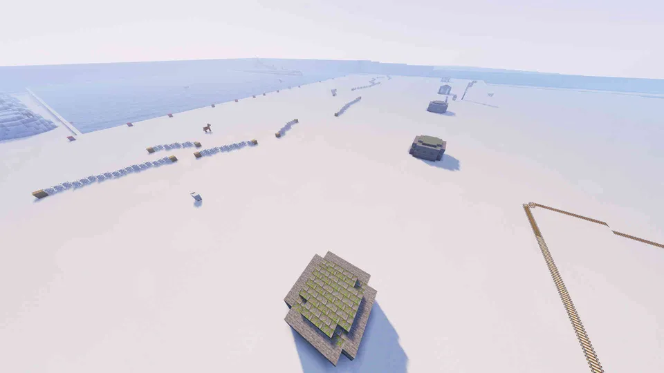 Katta Zelenogorsk shahri — Minecraft xarita, rasm 3