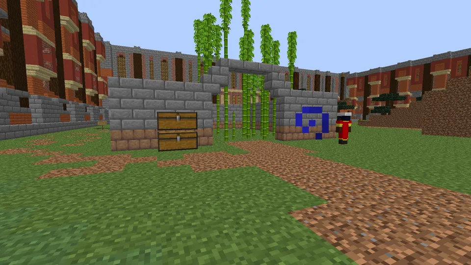StalkMaun dan Brawl Town (Remeyk) — Minecraft xarita, rasm 6