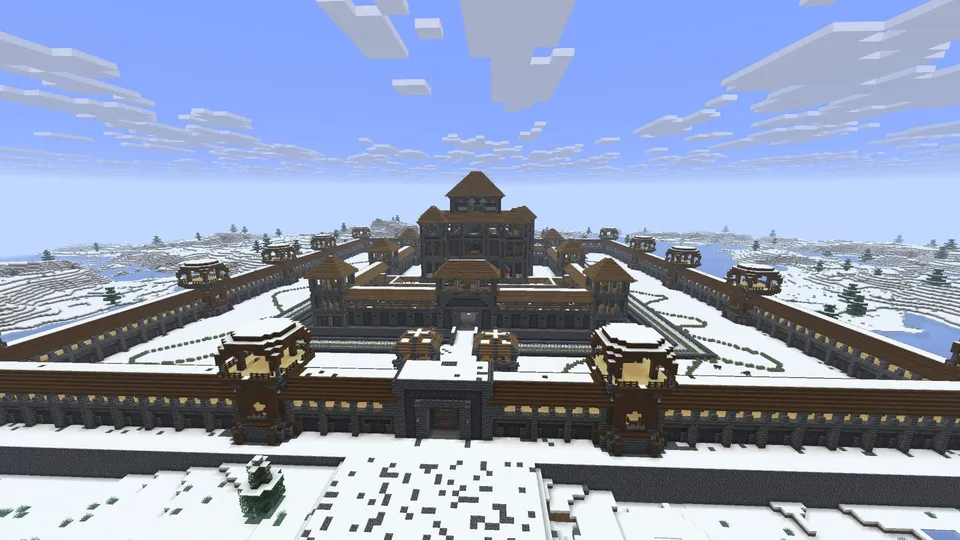 Qal'a — Minecraft xarita, rasm 2