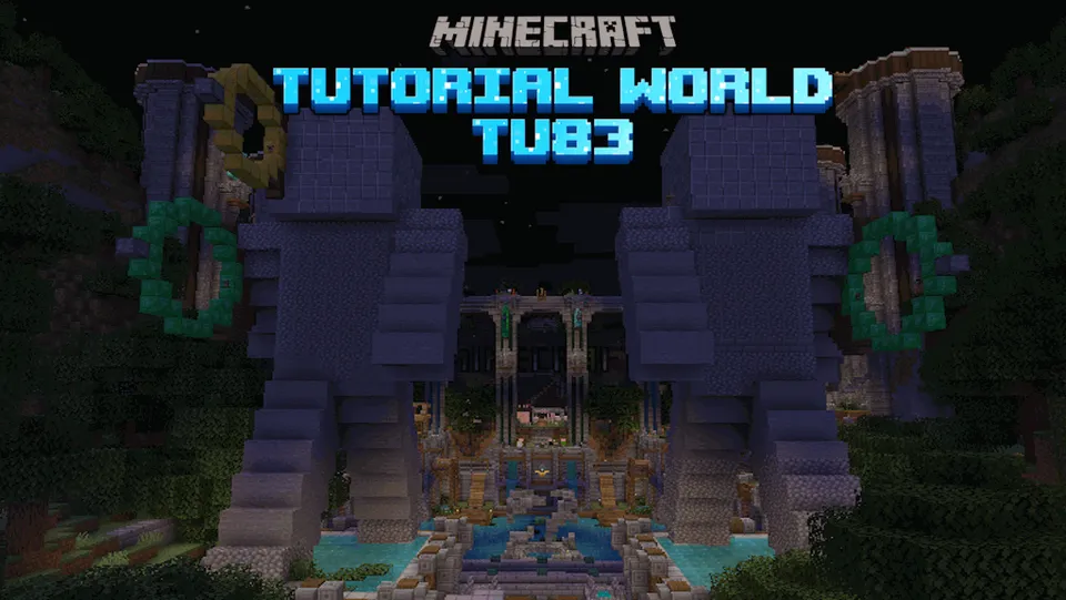 Tutorial World Pack of TU82 and TU83 — Minecraft xarita, rasm 6