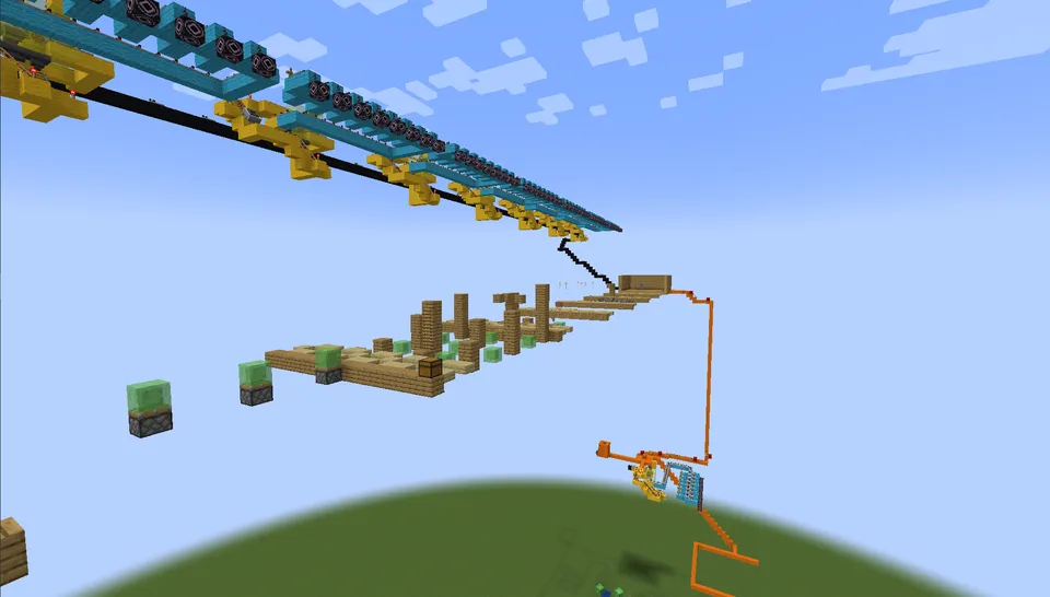 Parkur generatori — Minecraft xarita, rasm 3