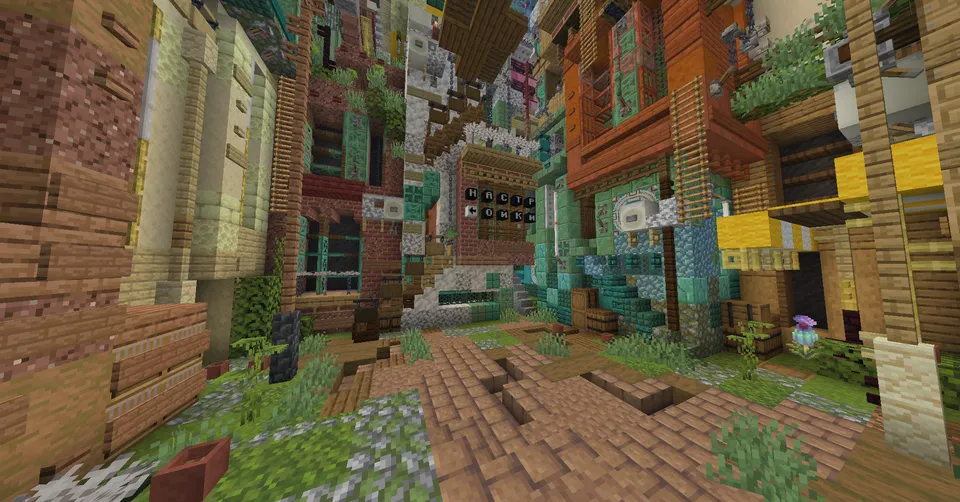 Pillars: Ur Studio — Minecraft xarita, rasm 2