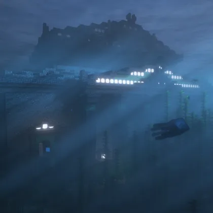 Underwater Village — Minecraft mod, rasm 1