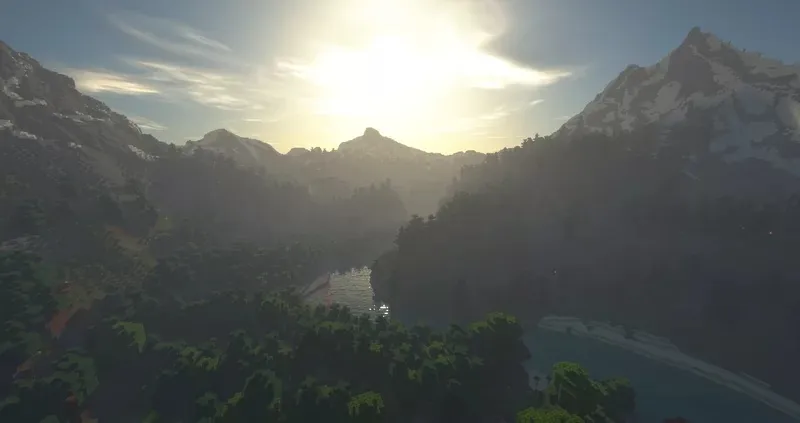 Parkour Alpine — Minecraft xarita, rasm 4
