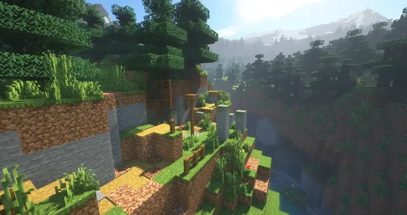 Parkour Alpine — Minecraft xarita, rasm 7
