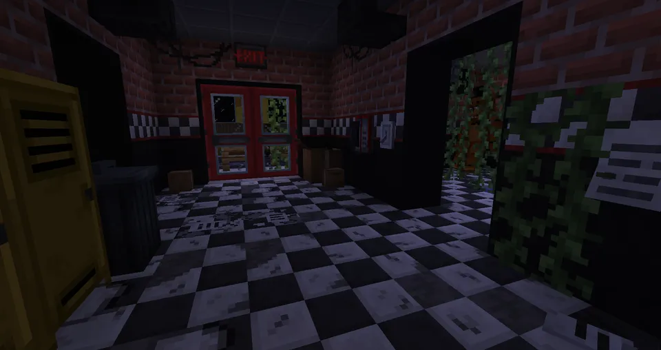 Freddy Fazbear Pizzeria Simulator — Minecraft xarita, rasm 5