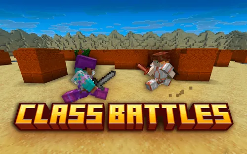 Class Battles — Minecraft xarita, rasm 1