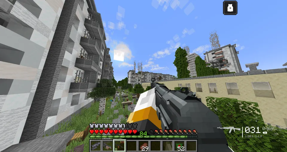 Dead City 2 — Minecraft xarita, rasm 3
