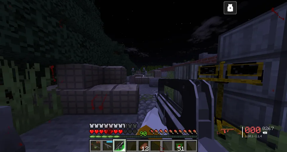 Dead City 2 — Minecraft xarita, rasm 4