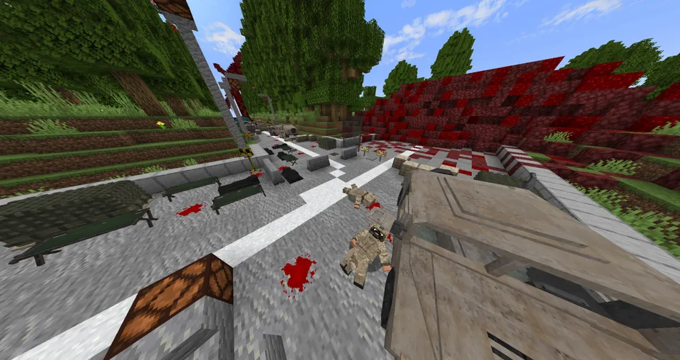 Dead City 2 — Minecraft xarita, rasm 6
