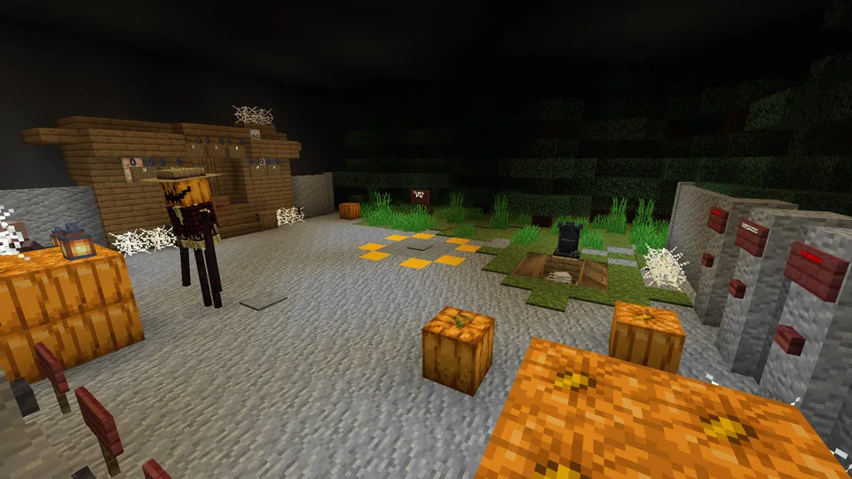 99 nights in the forest Halloween — Minecraft xarita, rasm 2