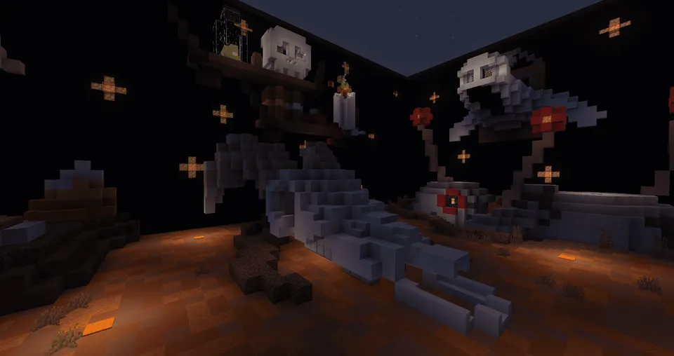SkvishBind dan Xellouin xaritasi — Minecraft xarita, rasm 2