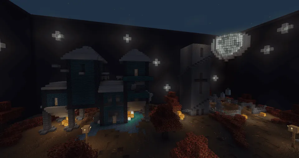 SkvishBind dan Xellouin xaritasi — Minecraft xarita, rasm 4