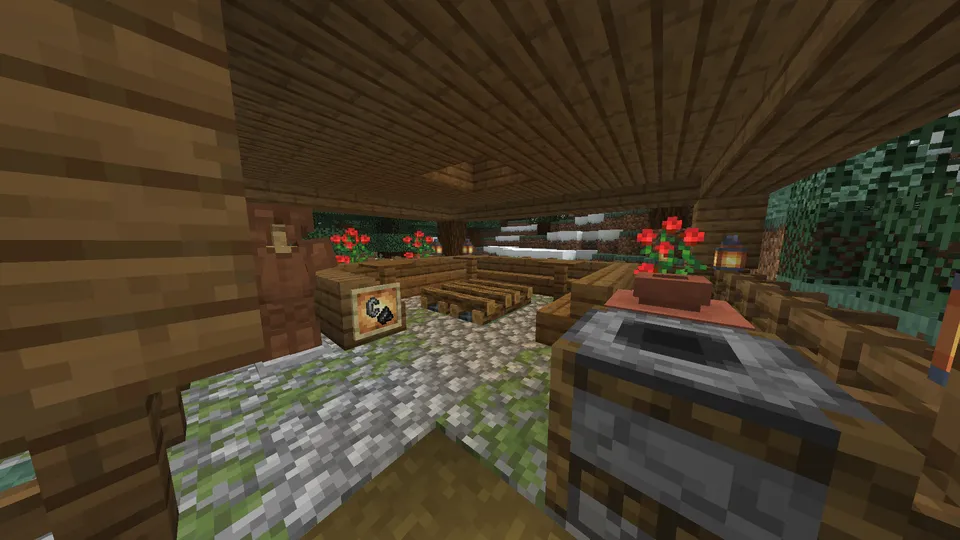 Minecraft qishloq aholisi | Qishki biom — Minecraft xarita, rasm 5