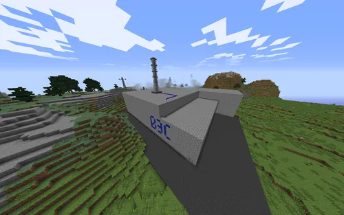 VES elektr stansiyasi — Minecraft xarita, rasm 1