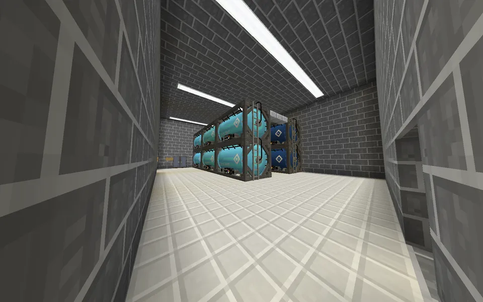 VES elektr stansiyasi — Minecraft xarita, rasm 3
